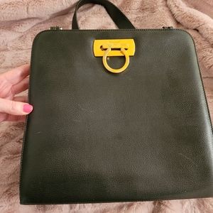 Salvatore Ferragamo Gancini shoulder bag